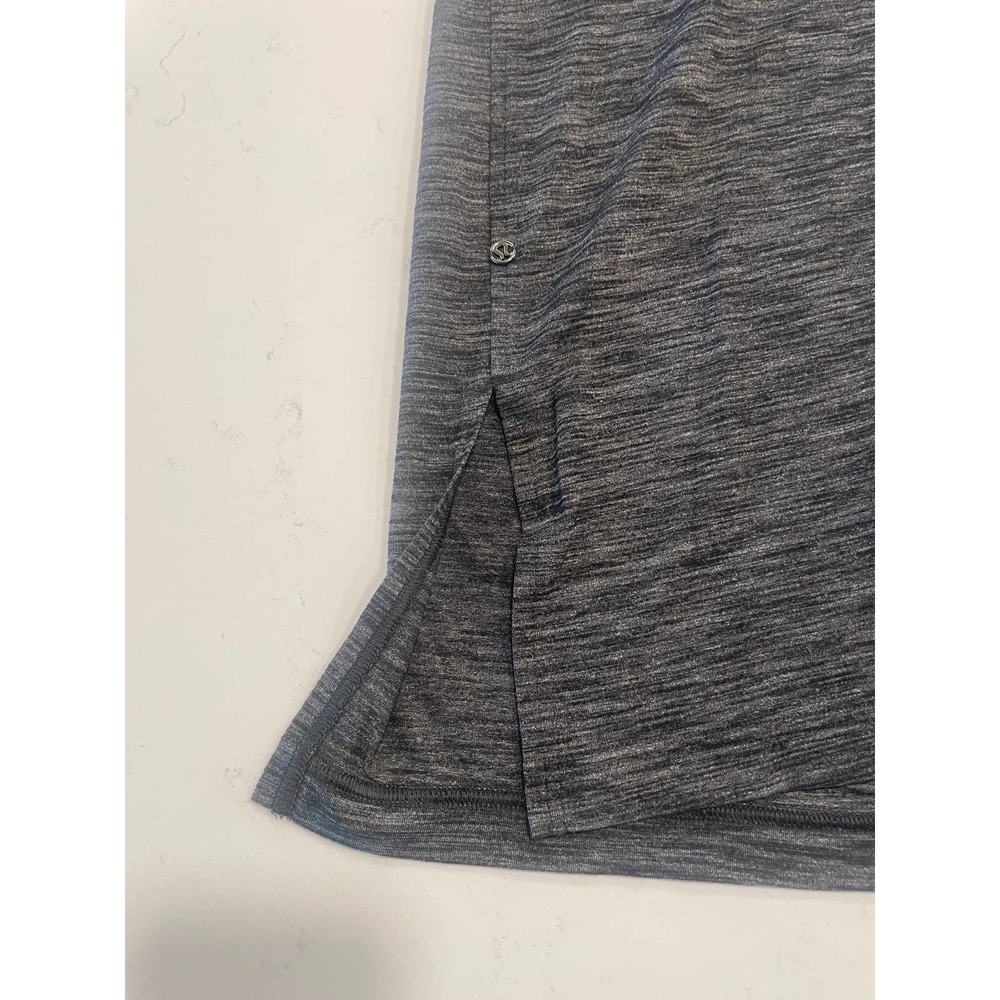 Lululemon Layer Up Dress - Heathered Black - Size 12 - Picture 13 of 14